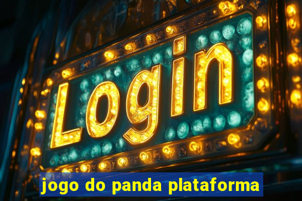 jogo do panda plataforma